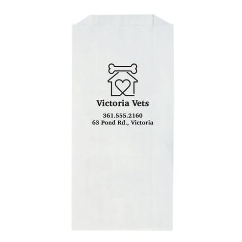 Medium High Top Paper Bag