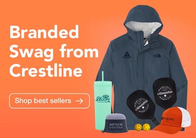 Branded swag from Crestline