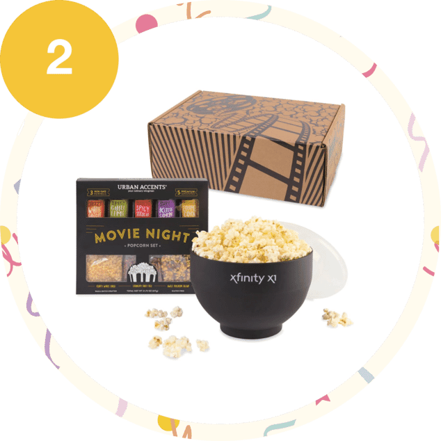 Movie Night Gourmet Popcorn Gift Set