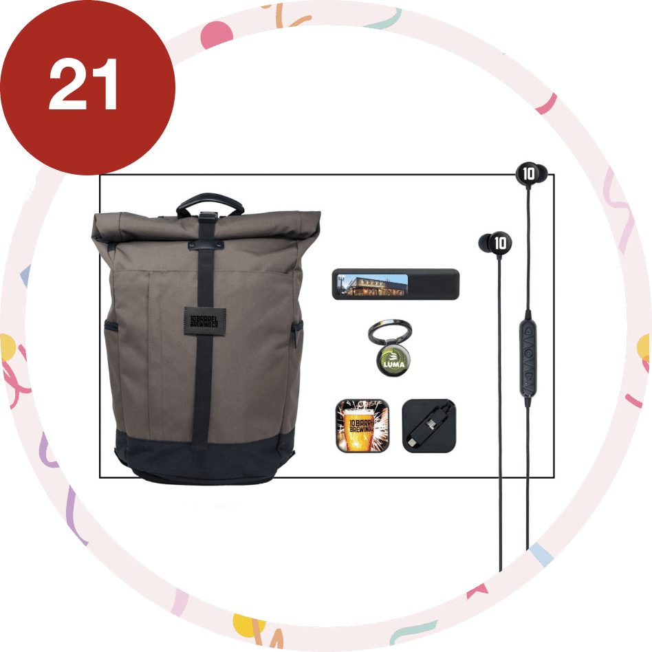 Tech Backpack Gift Set