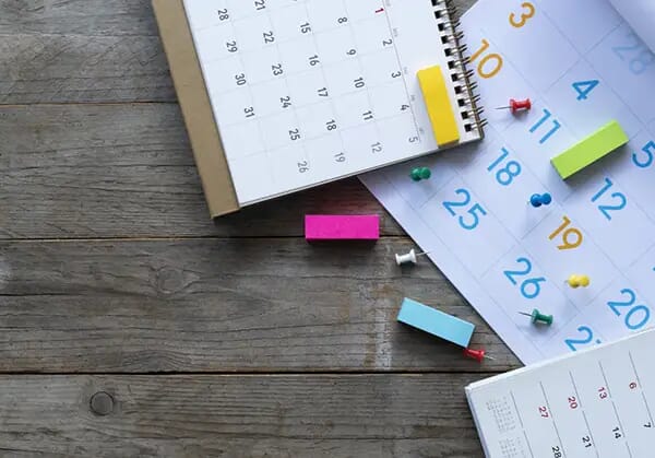Calendars for planning