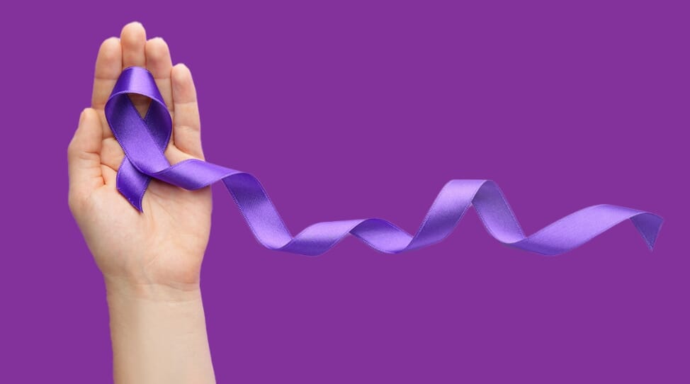 Purple Color Ribbon