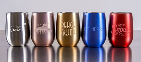 Stainless steel wine tumbler gifts