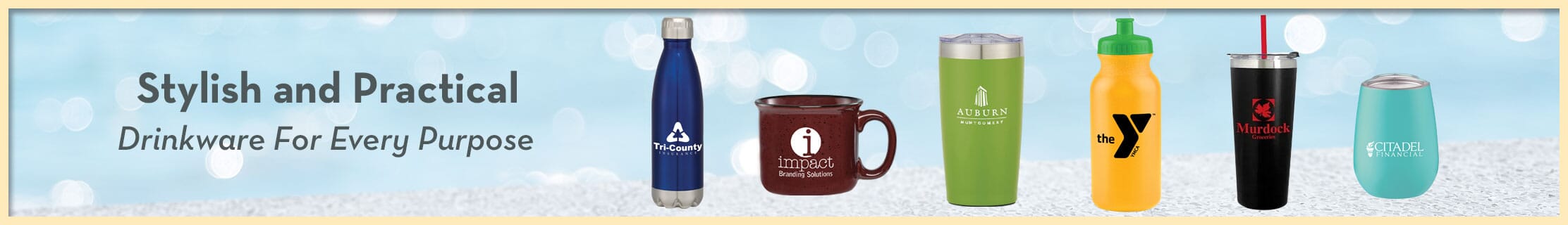 Drinkware for every purpose