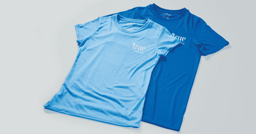 Customized athletic t-shirts
