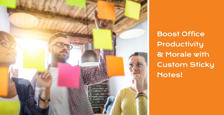 Boost office productivity with sticky notes