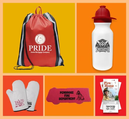 fire prevention promo merch