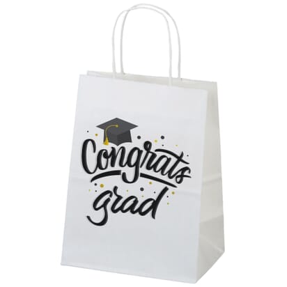 Billboard White Paper Bag 7-3/4 x 9-3/4