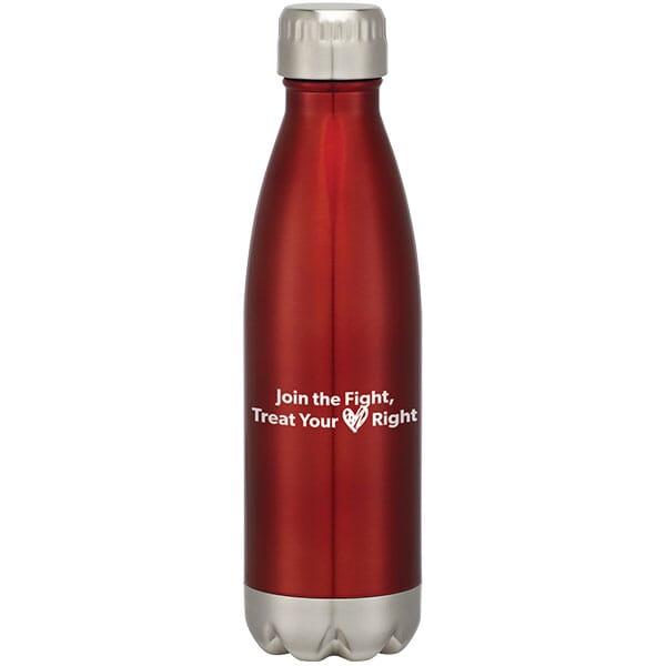 Red Insulated Water Bottle