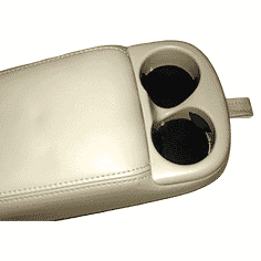 Car arm rest built-in cup holders