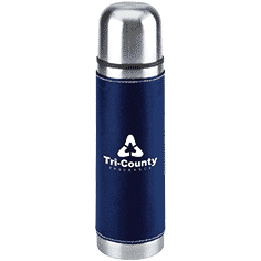 Leatherette Vacuum Bottle