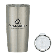 Stainless steel insulated travel mug