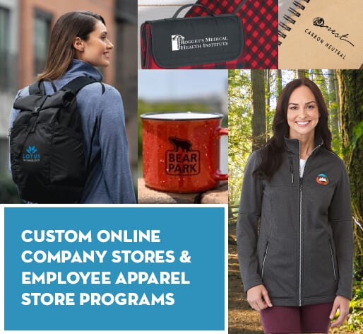 Custom Online Company Stores & Employee Apparel Store Programs