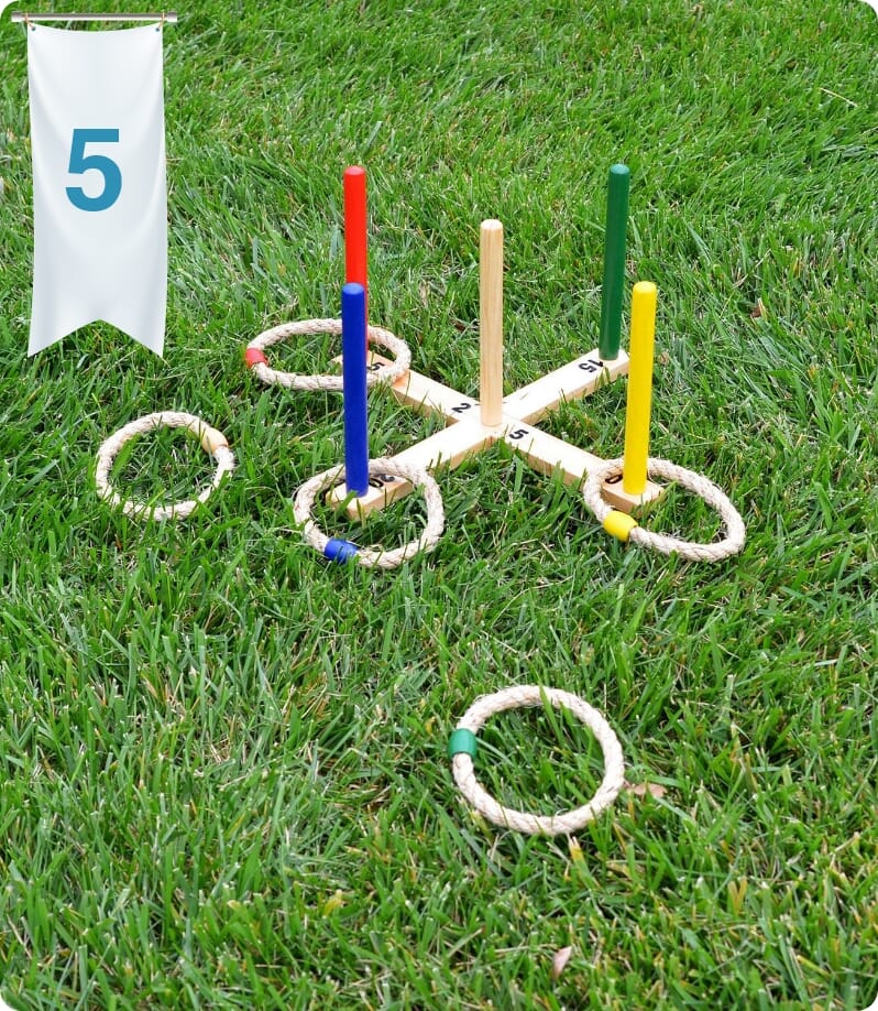  Personalized Ring Toss Game