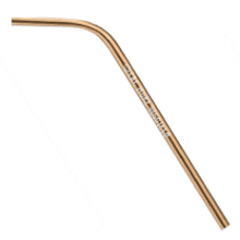 Stainless steel reusable straws