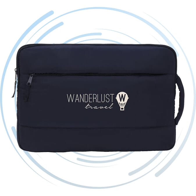 recycled puffer computer sleeve