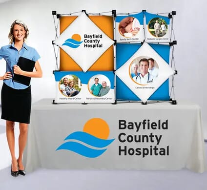 Custom Trade Show Table Covers - Everything You Need To Know