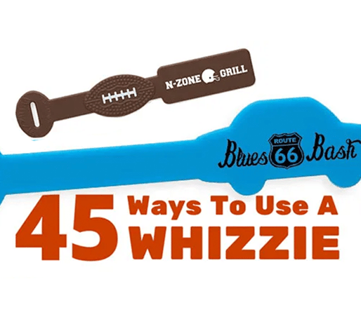 whizzie spotter ties for organization