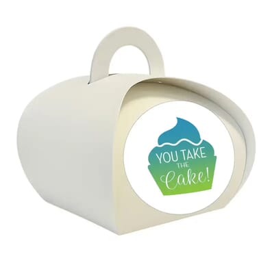 Biens Chocolate Centerpieces® Petite Tulip Box with teacher appreciation quote