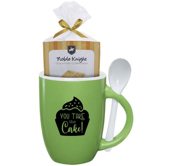 Mug cake gift set with teacher appreciation quote