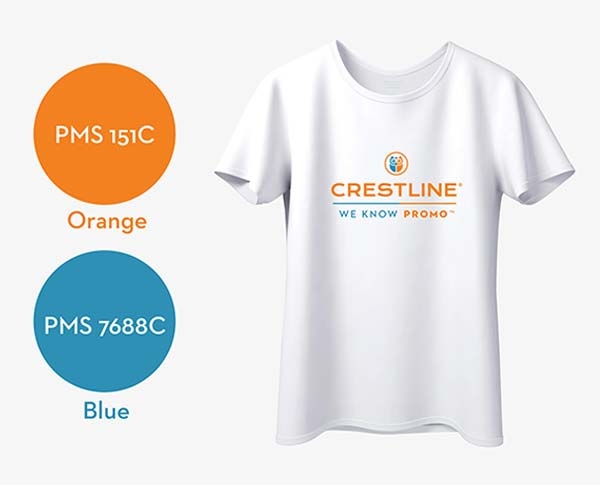 2 Color Crestline Logo