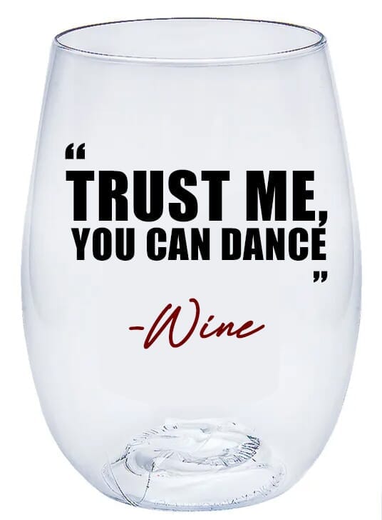 Wine Glass Goblet Red or White Wine 10oz Funny Wine A Little Laugh A Lot 