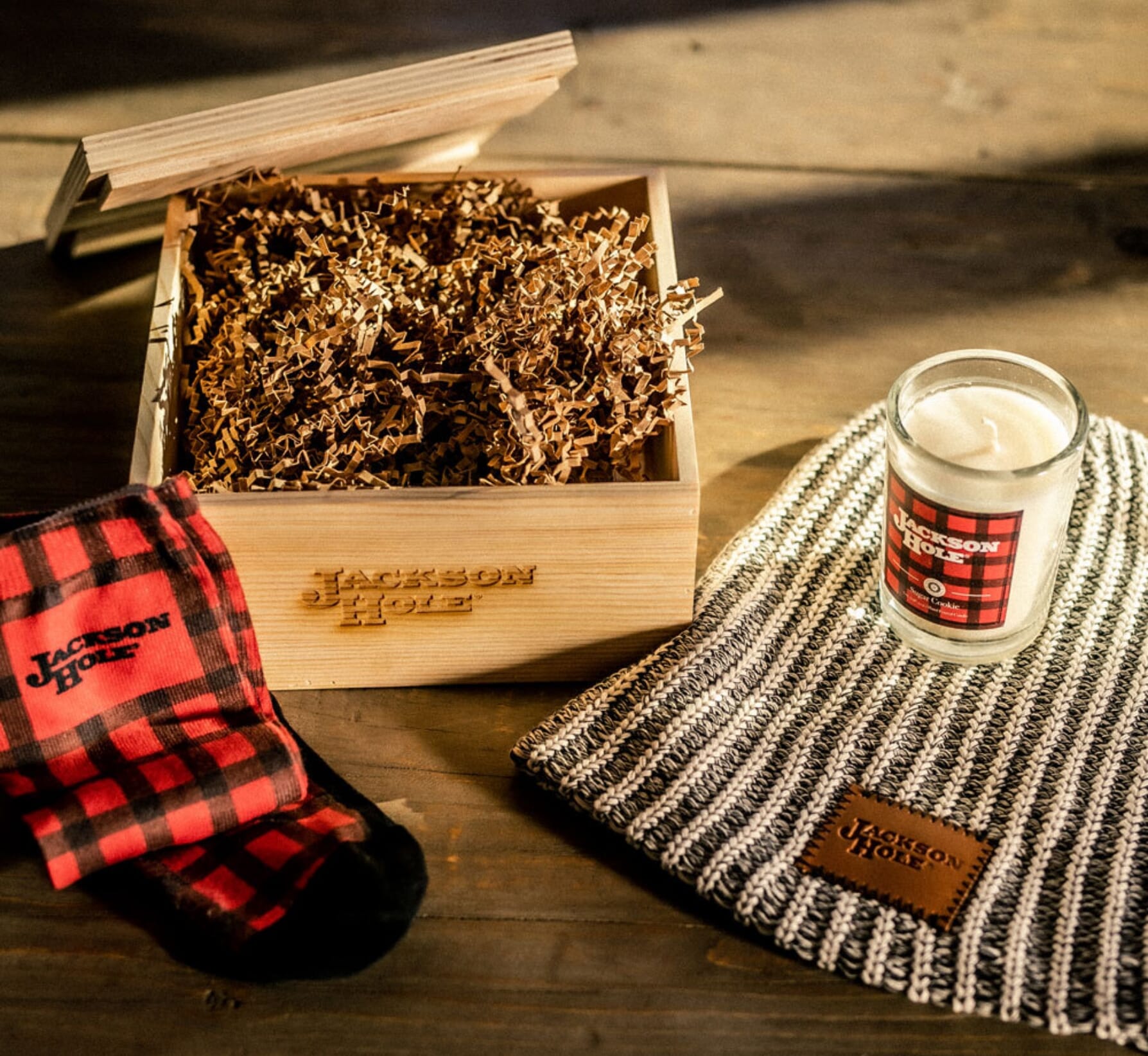 Custom cozy winter swag and gift ideas
