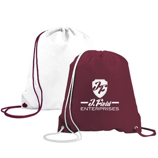 WHITE/BURGUNDY