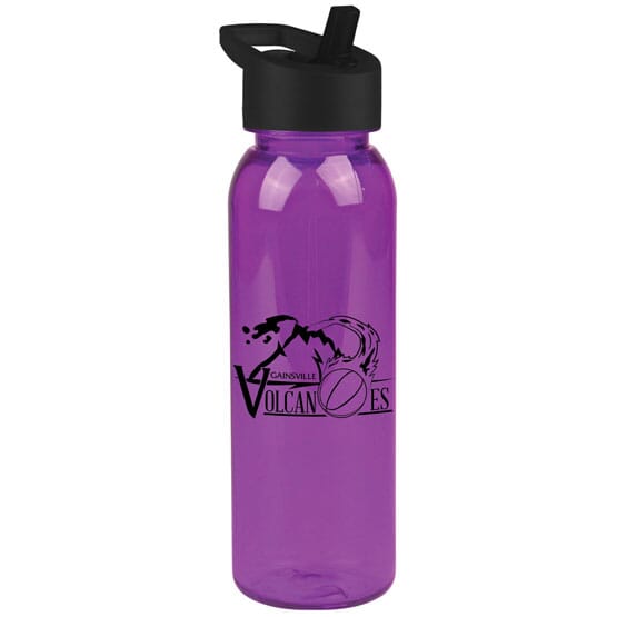 24 oz Hugo Sports Bottle-Translucent