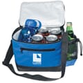 Filled cooler bag