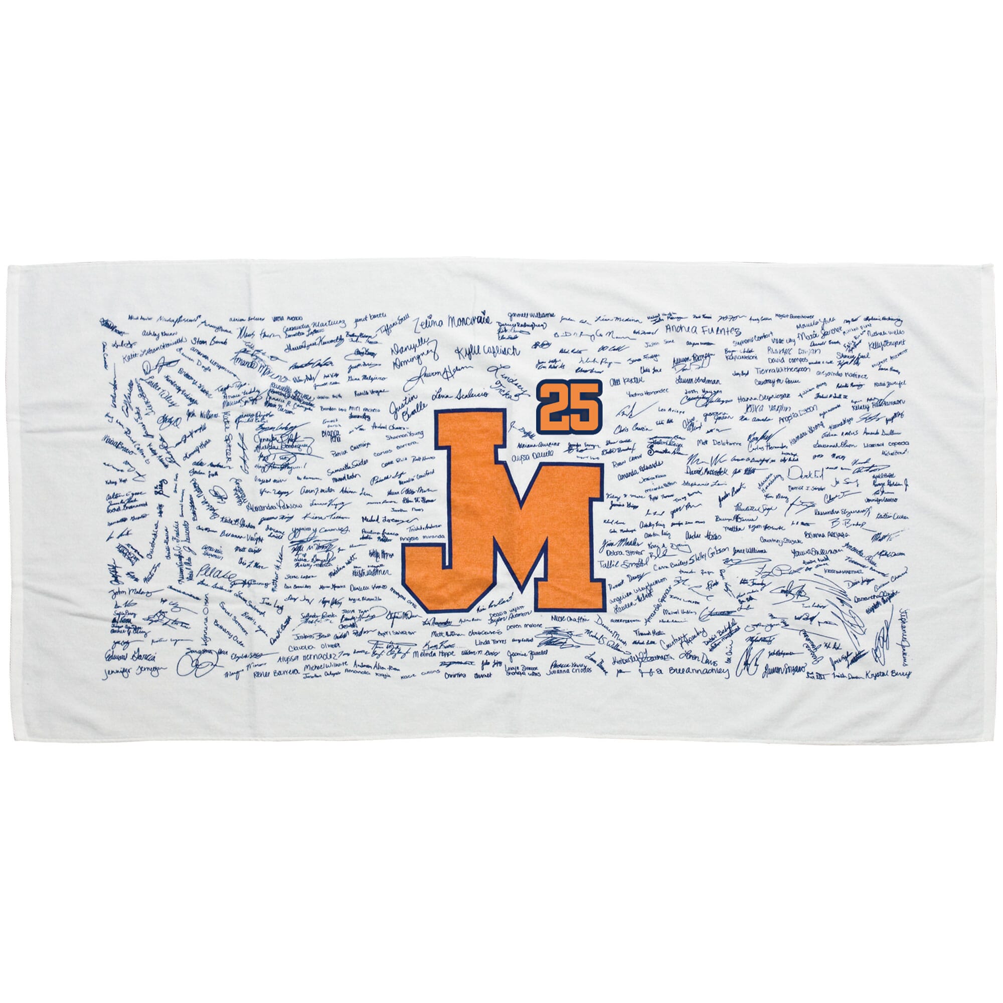 Autographed Beach Towel