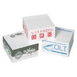 Post-it&#174; Notes Cube w/ Sheet Imprint - 300 Sheets