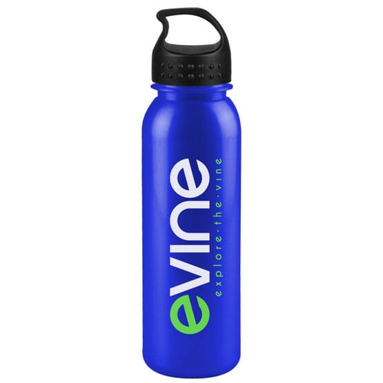 24 oz Tuff Stuff Metallic Colored Sports Bottle