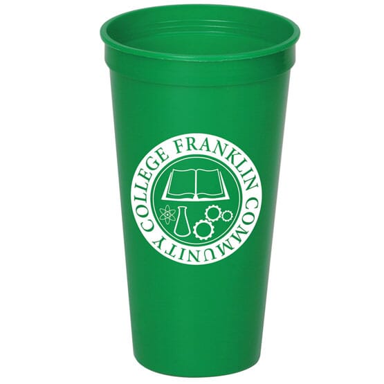 24 oz Solid Stadium Cup