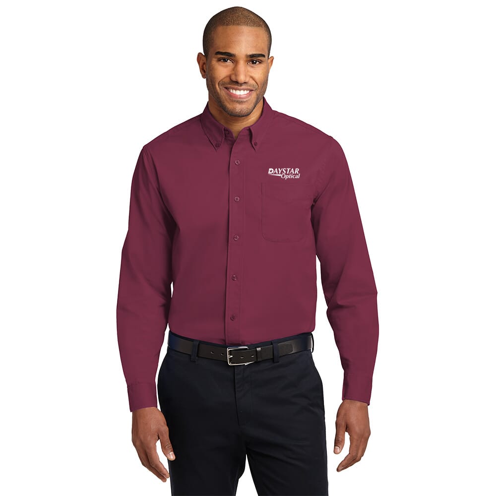 Ultraclub Long Sleeve Oxford Shirt