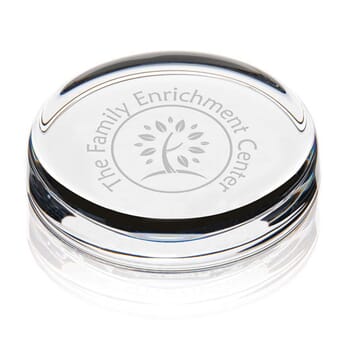 Round Paperweight - 24hr Service