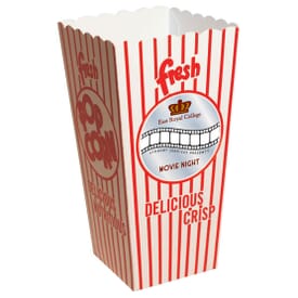 Open Top Movie Popcorn Box