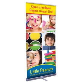 33.5" Economy Plus Retractor Banner Kit