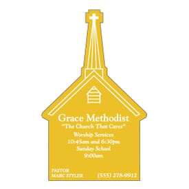 Special Shaped Magnet Large Church