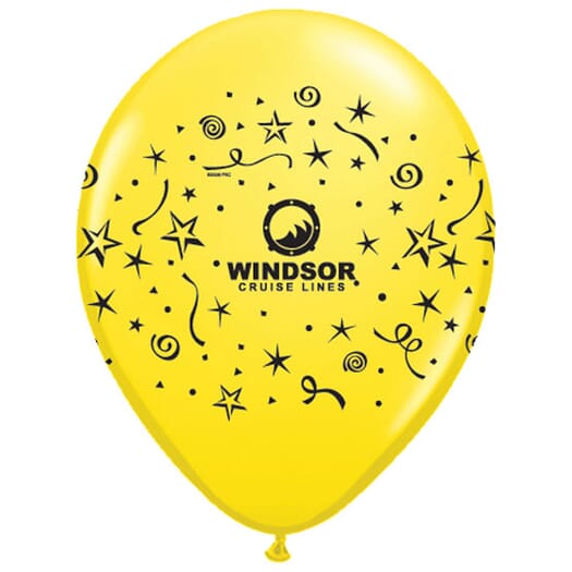 9" AdWrap® Themed Balloons- Standard Colors