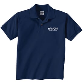 Gildan® DryBlend™ Jersey Polo - Youth
