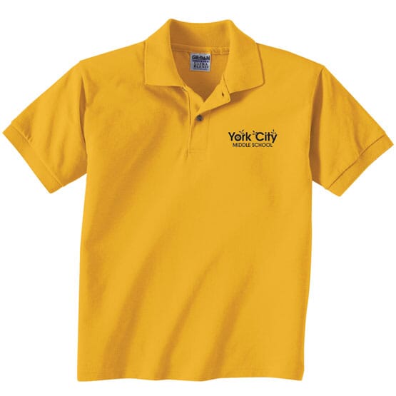 Gildan® DryBlend™ Jersey Polo - Youth