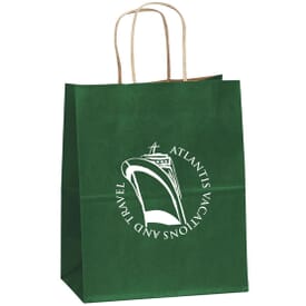 Matte Finish Paper Bag 7-3/4" x 9-3/4"