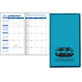 2022 Predictable Monthly Planner- Translucent