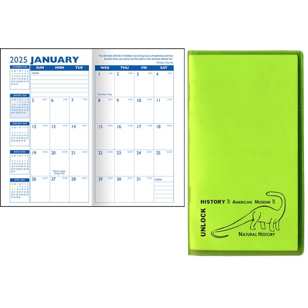 2025 Predictable Monthly Planner- Translucent
