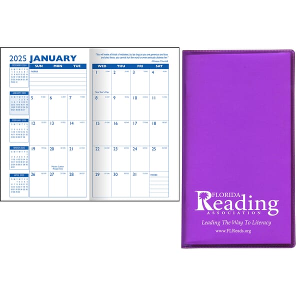 2020 Predictable Monthly Planner- Translucent