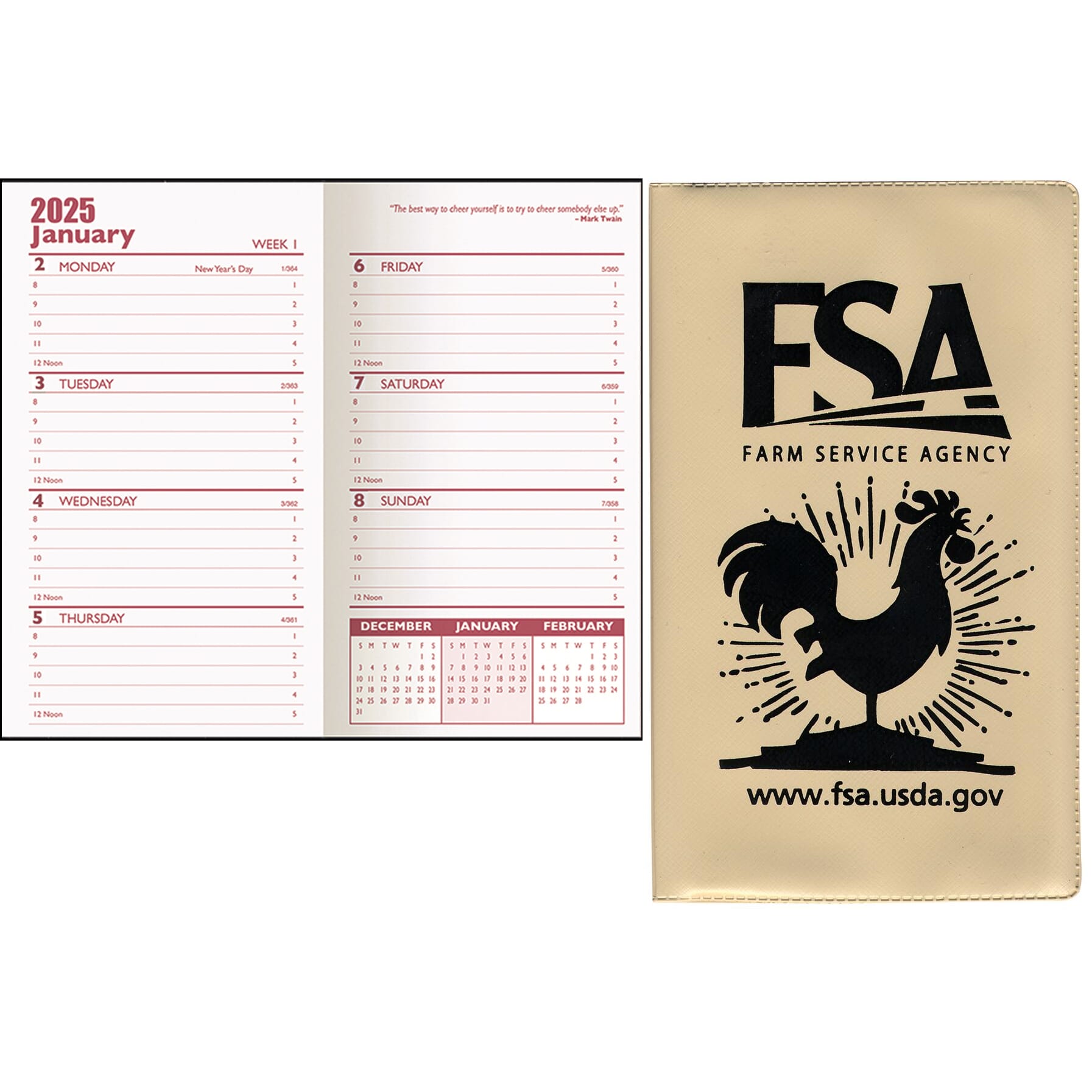 2024 Predictable Weekly Planner- Solid