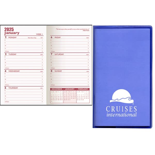 2023 Predictable Weekly Planner- Translucent