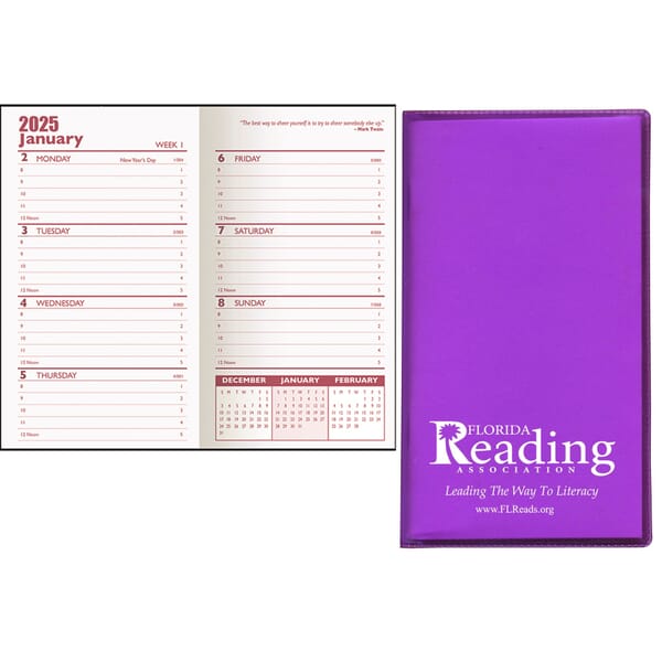2020 Predictable Weekly Planner- Translucent