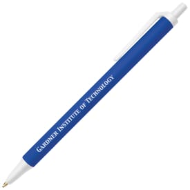 Printed Contour Curvy Pen - Printed Promotional Corporate Gifts Delivered  To Your Door
